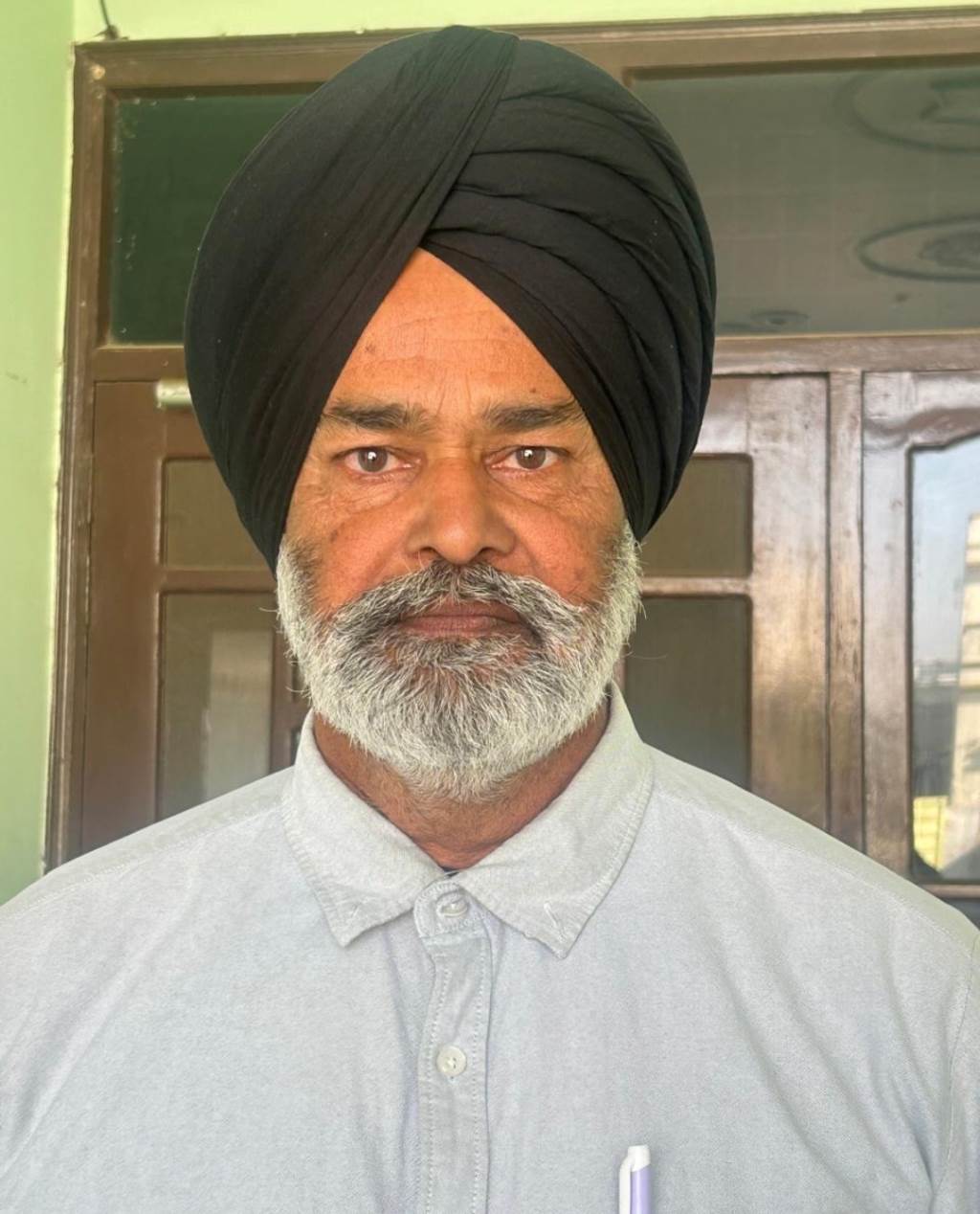 Protest at DSP office Garhshankar today against politicization of police and bullying by leftist parties and public organizations Gurnek Singh Bhajjal